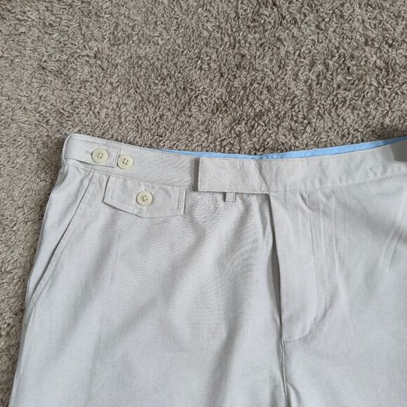 B DRADDY Oh-Dog Shorts Size 34 Oyster Heather Performance Golf Polyester NWT - Picture 2 of 9